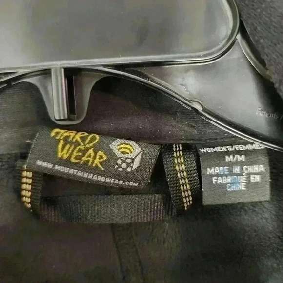 MOUNTAIN HARDWEAR Womens Sable Jacket Fleece MEDIUM Full Zip Windproof Pockets - Picture 3 of 7